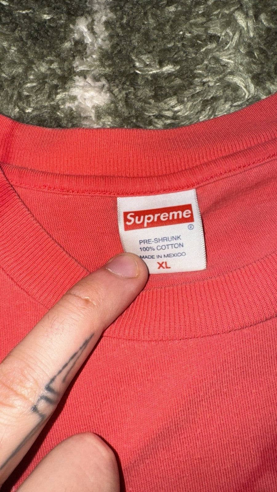 Supreme Clowns Tshirt Dusty Red Xl