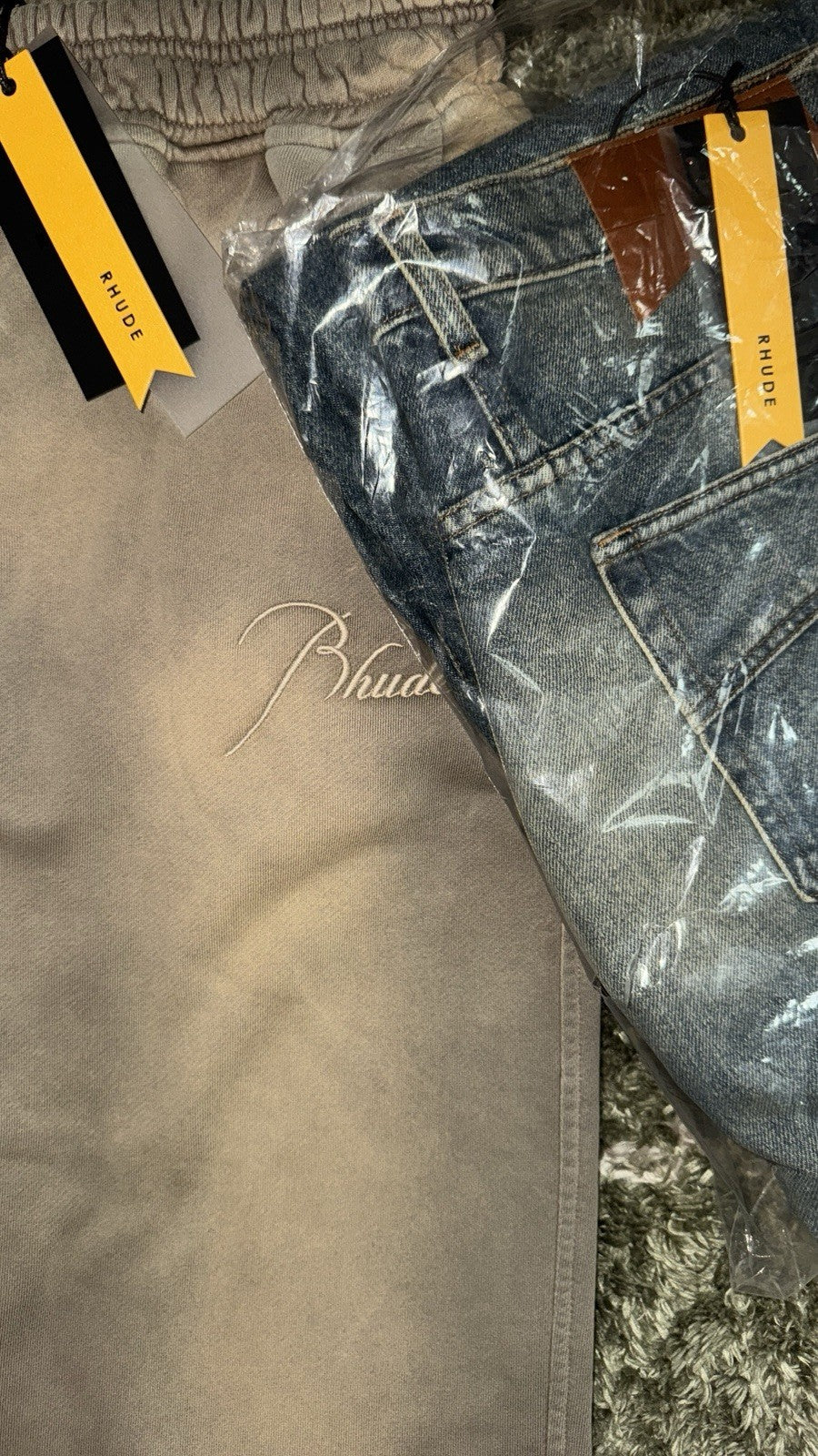 rhude sweatpants ‘Sundry elephant’ Lounge Pant Straight Leg